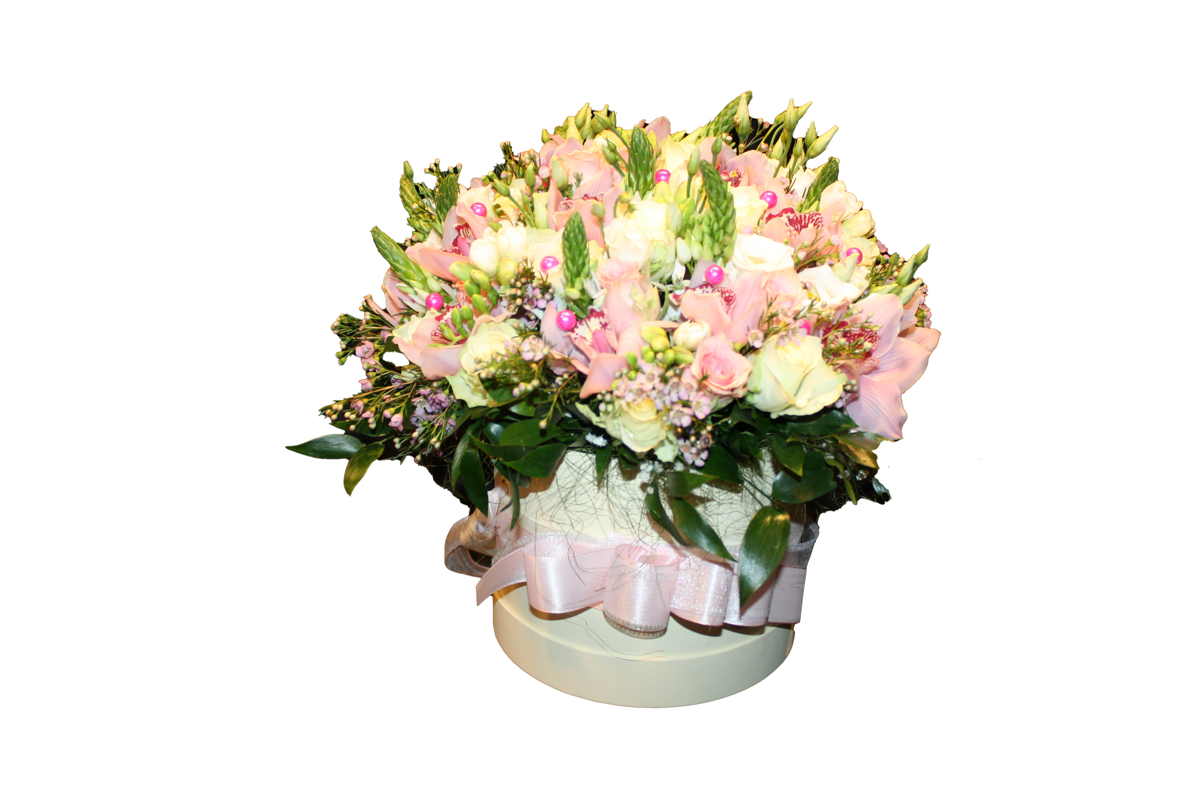Flowerbox con colori delicati