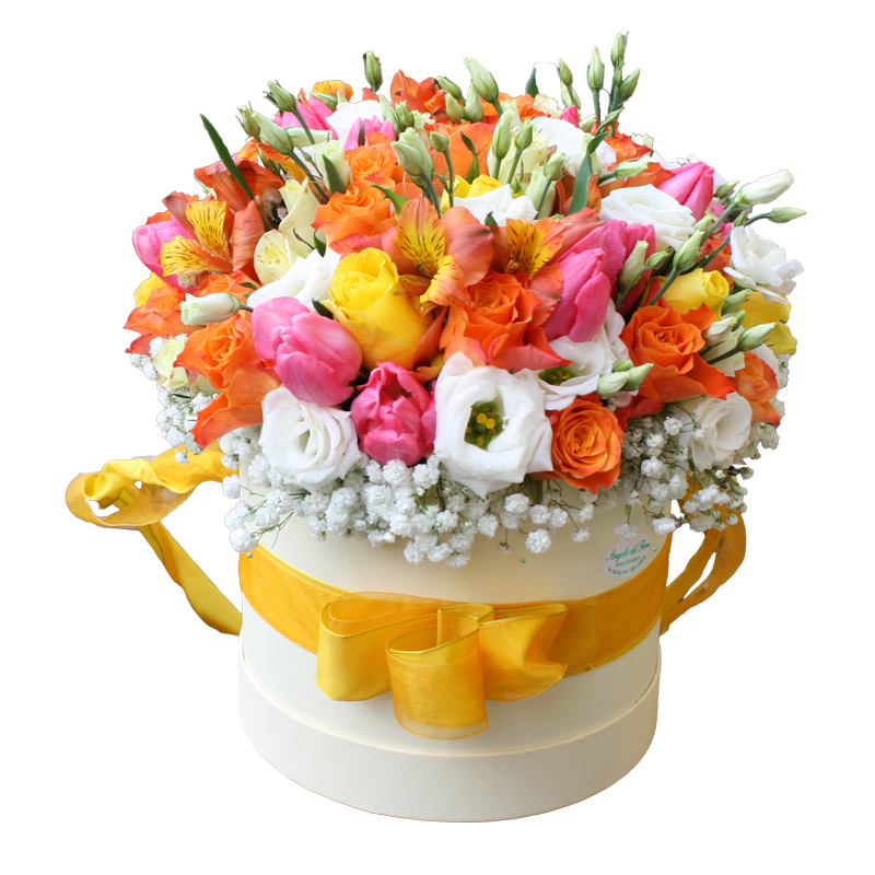 Flowerbox con fiori misti