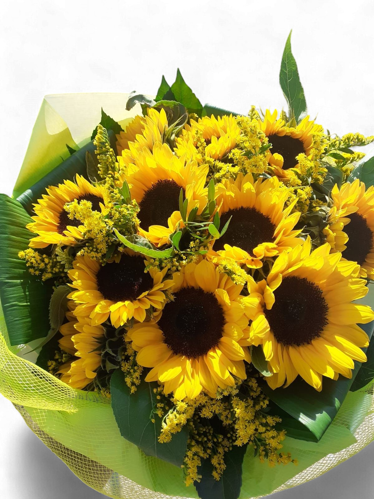 Bouquet di girasoli